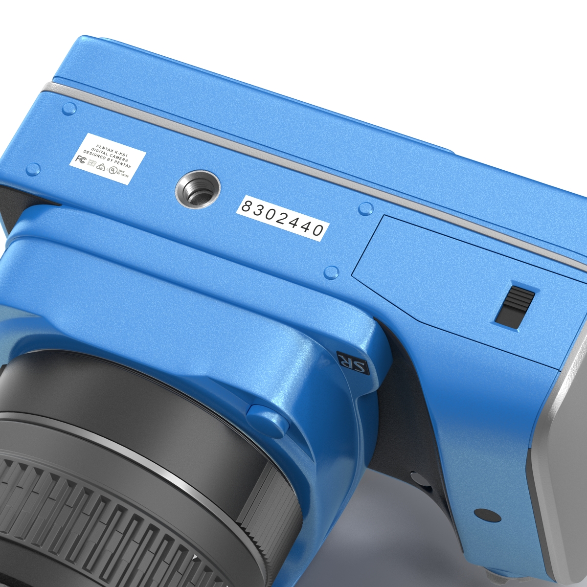 3D Pentax K S1 Blue