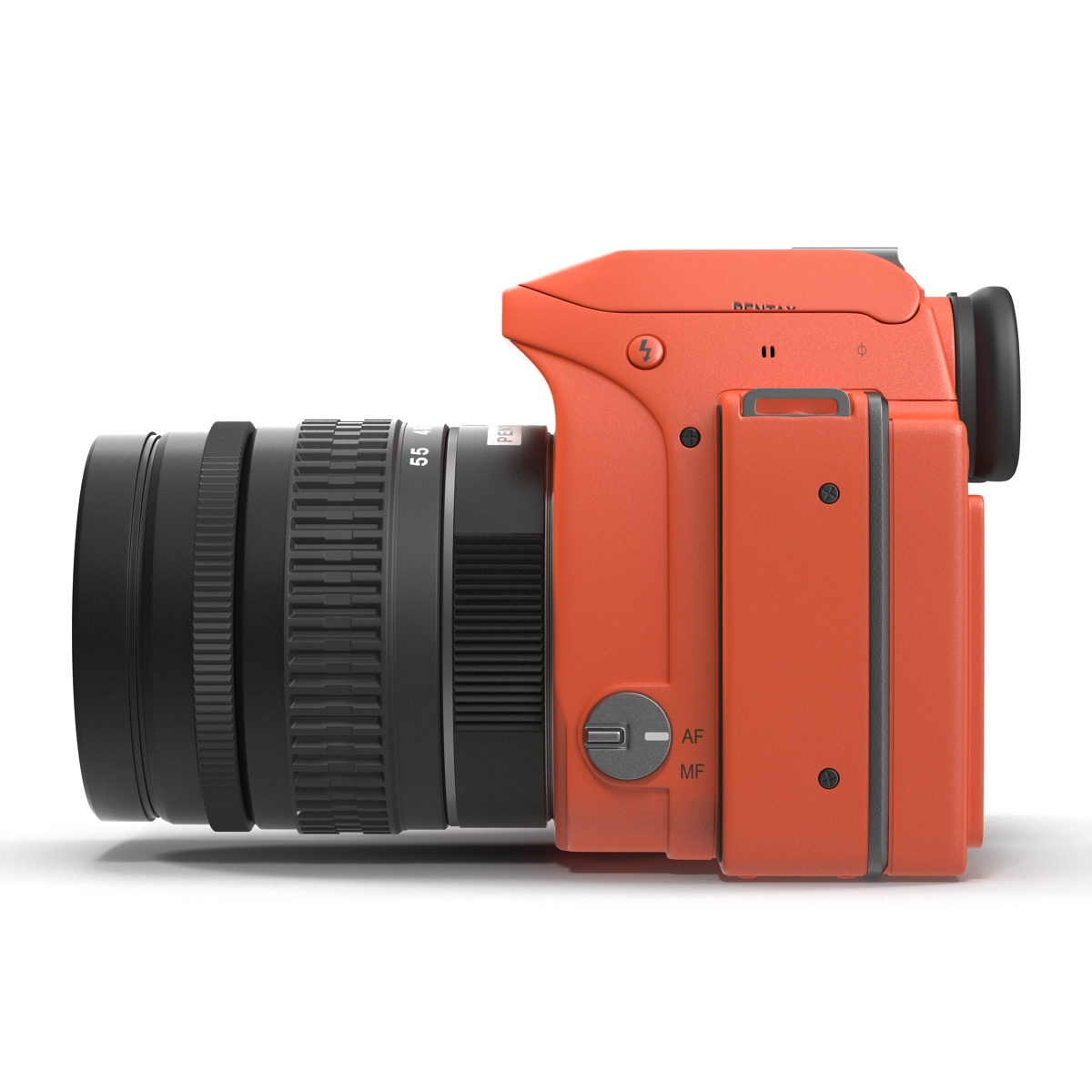 3D Pentax K S1 Orange model