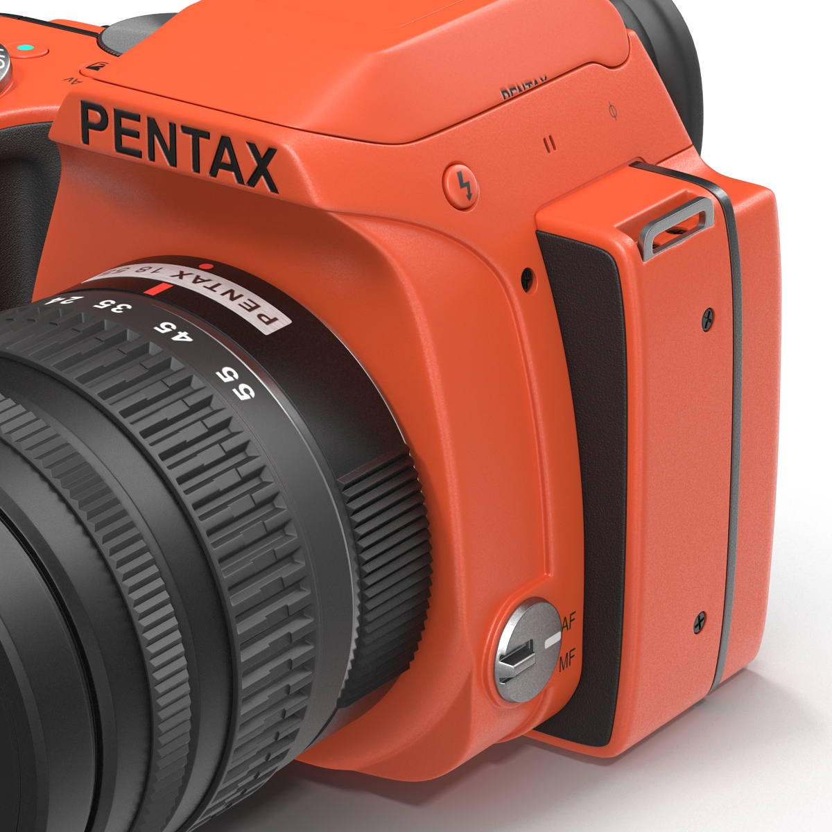 3D Pentax K S1 Orange model