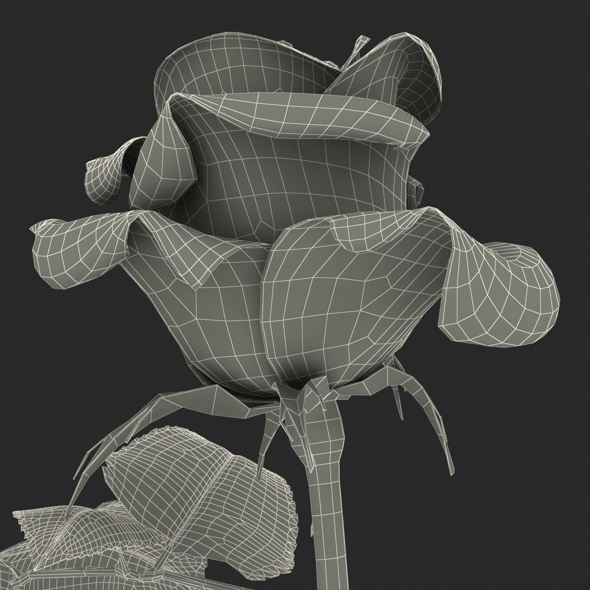 3D model Rose