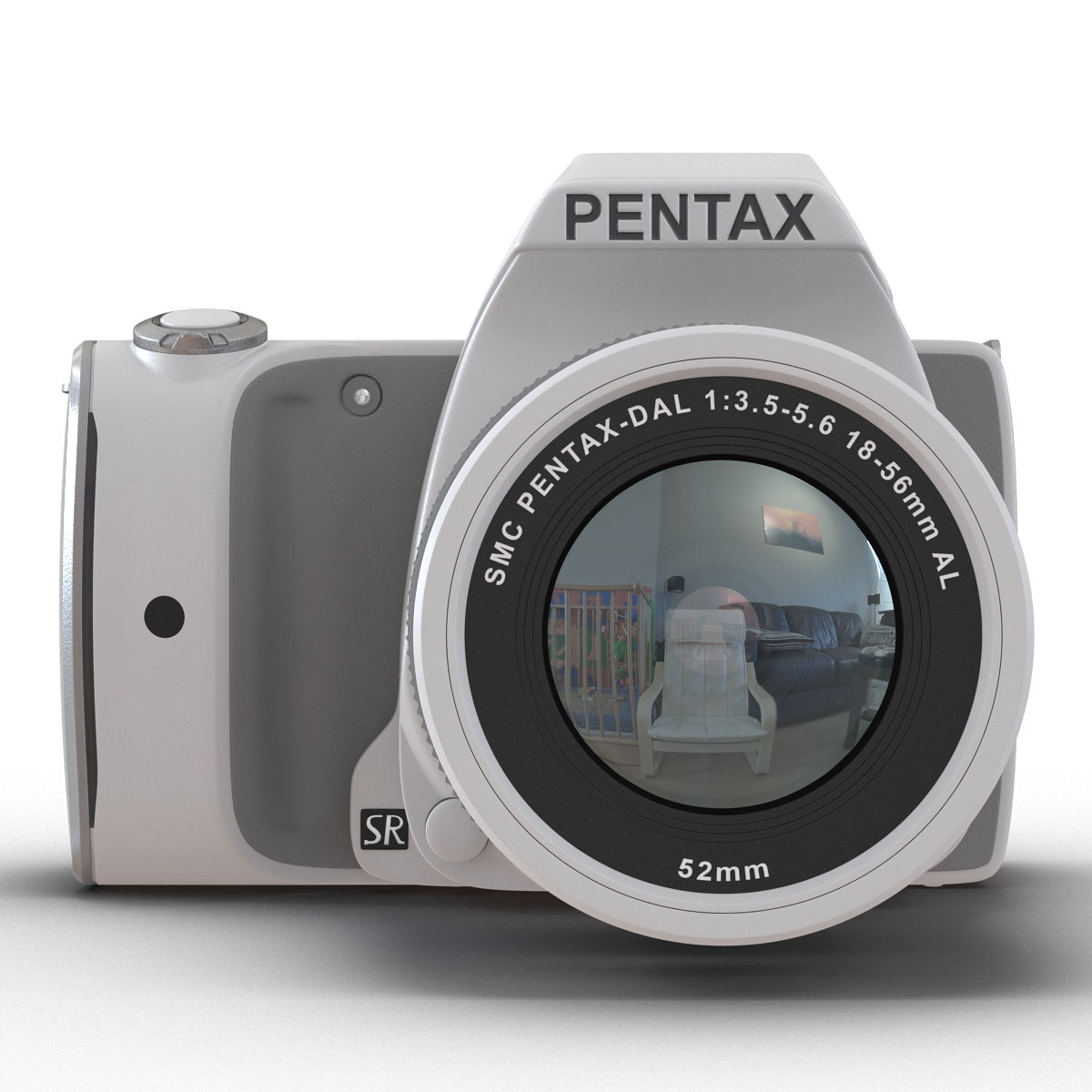 Pentax K S1 White 3D