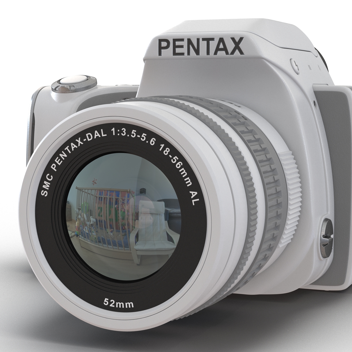 Pentax K S1 White 3D