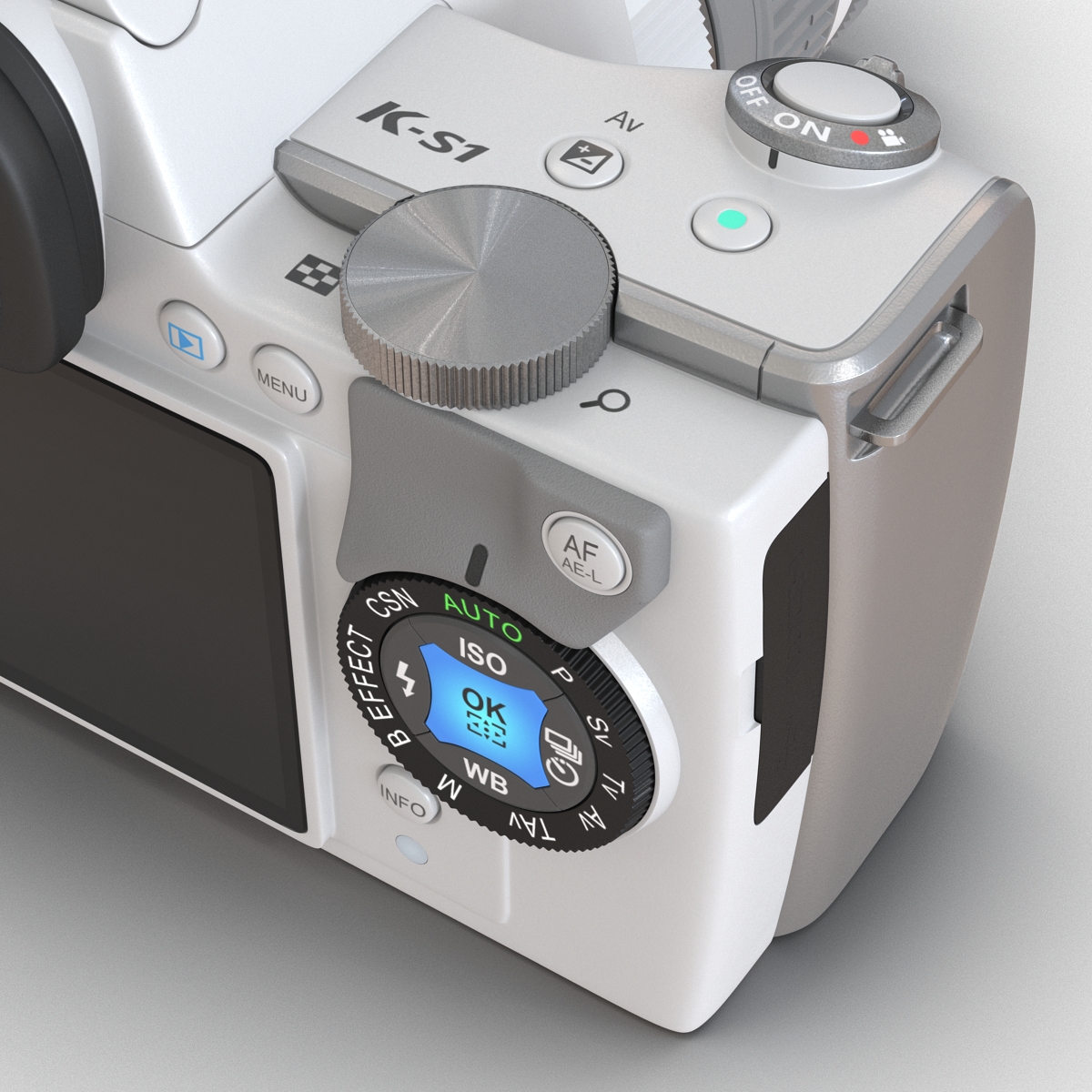 Pentax K S1 White 3D