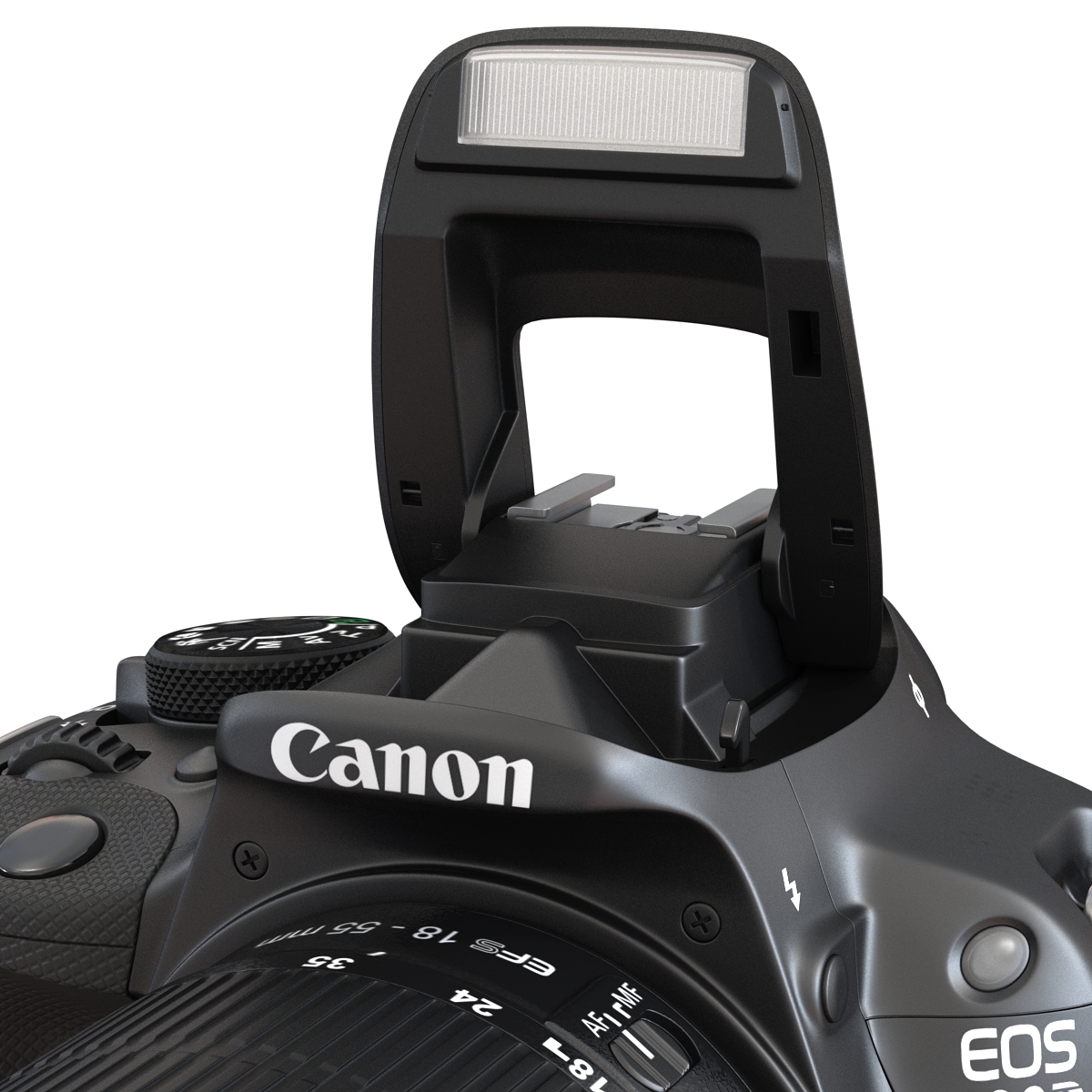 Canon EOS 100D 3D model