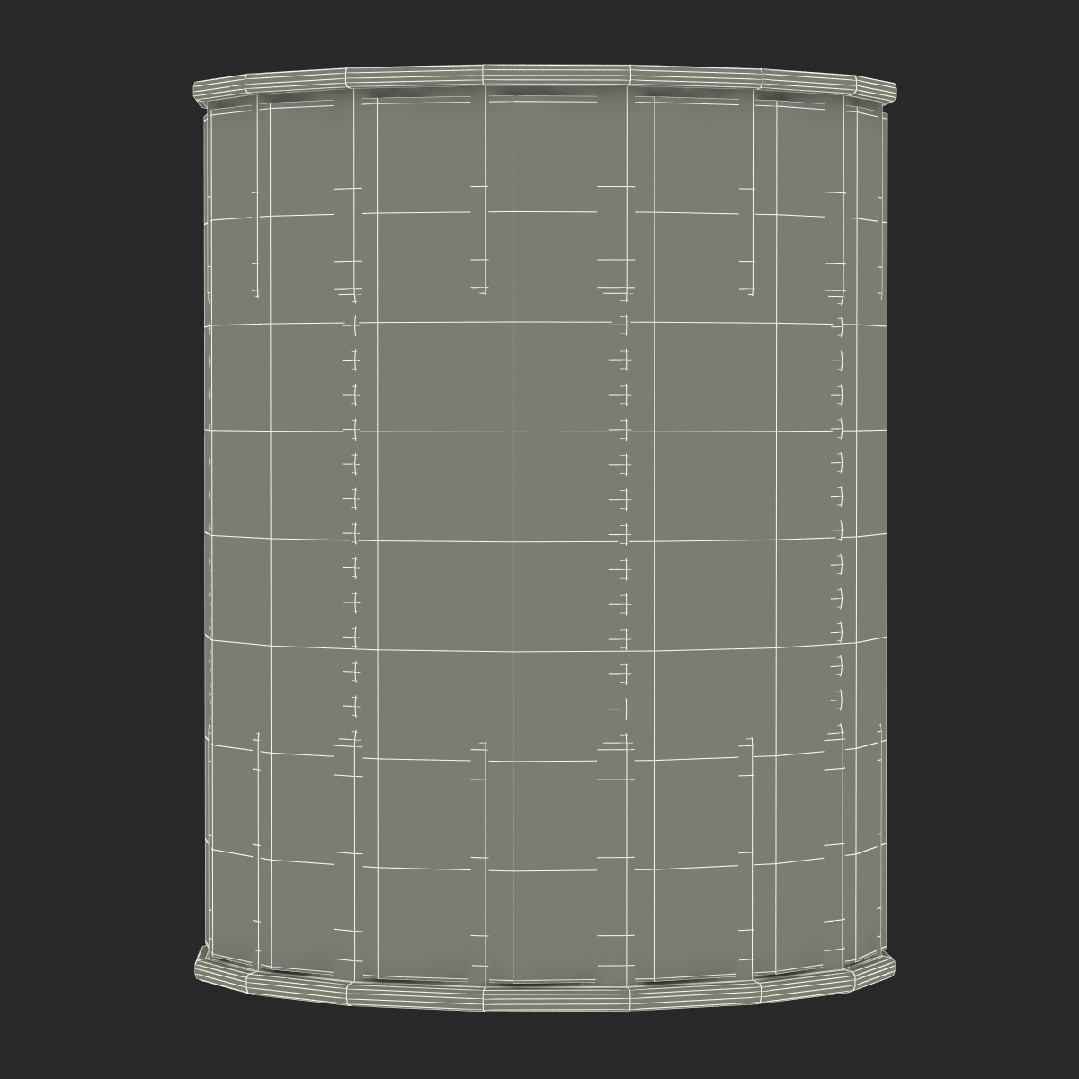 Dog Food Tin 3 3D model