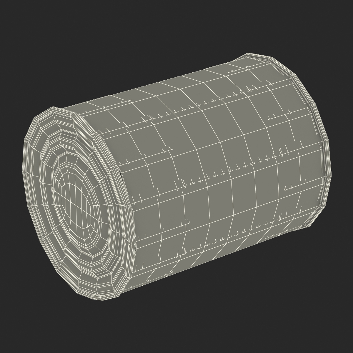 Dog Food Tin 3 3D model