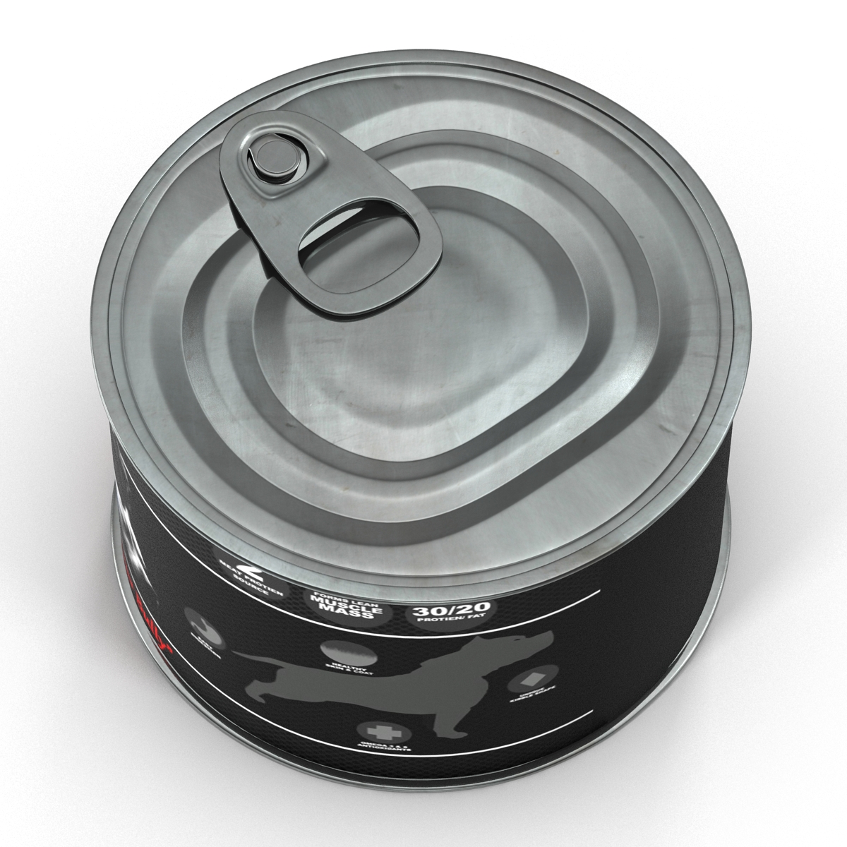 Dog Food Tin 5 3D model