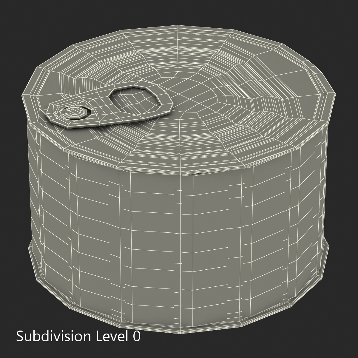 Dog Food Tin 5 3D model