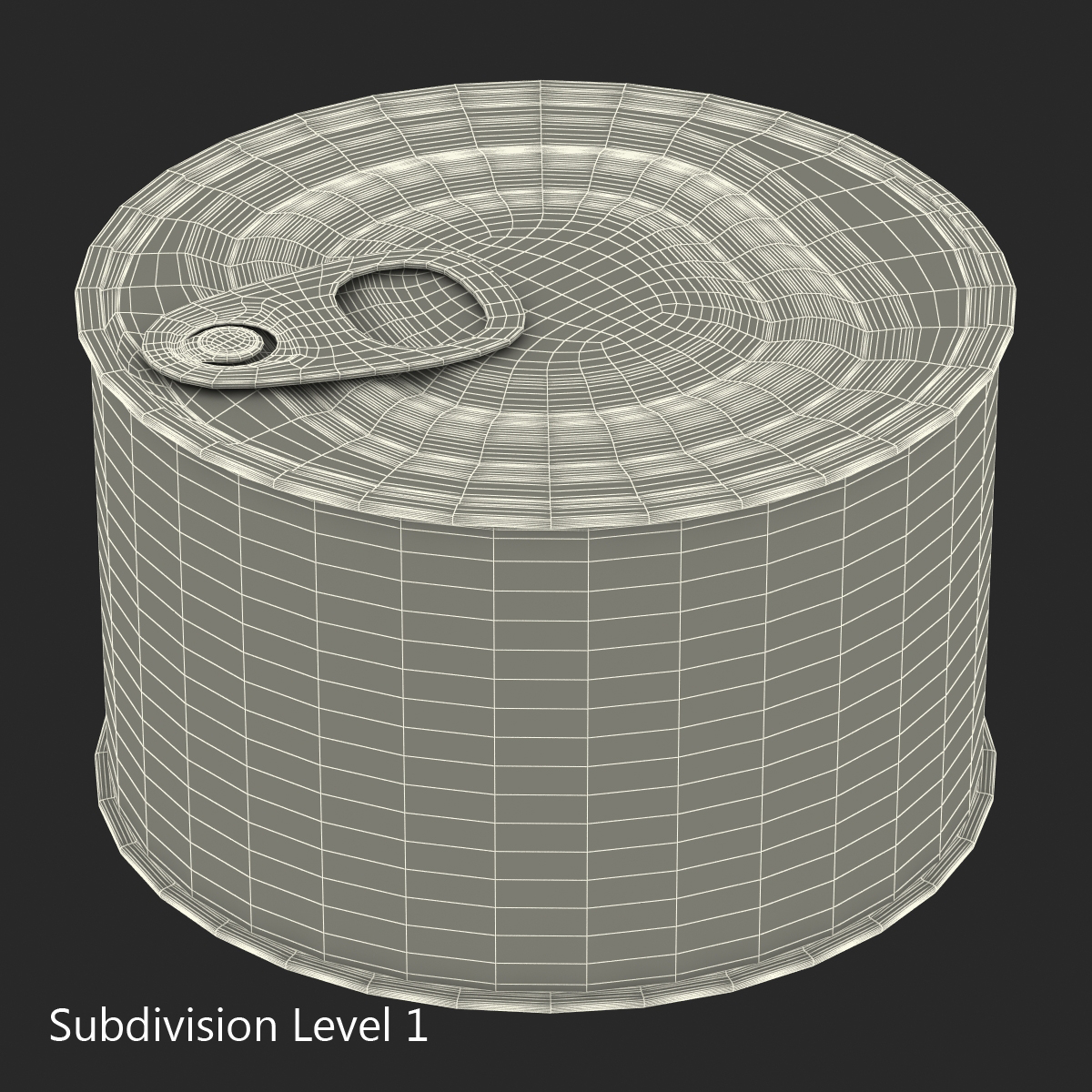 Dog Food Tin 5 3D model