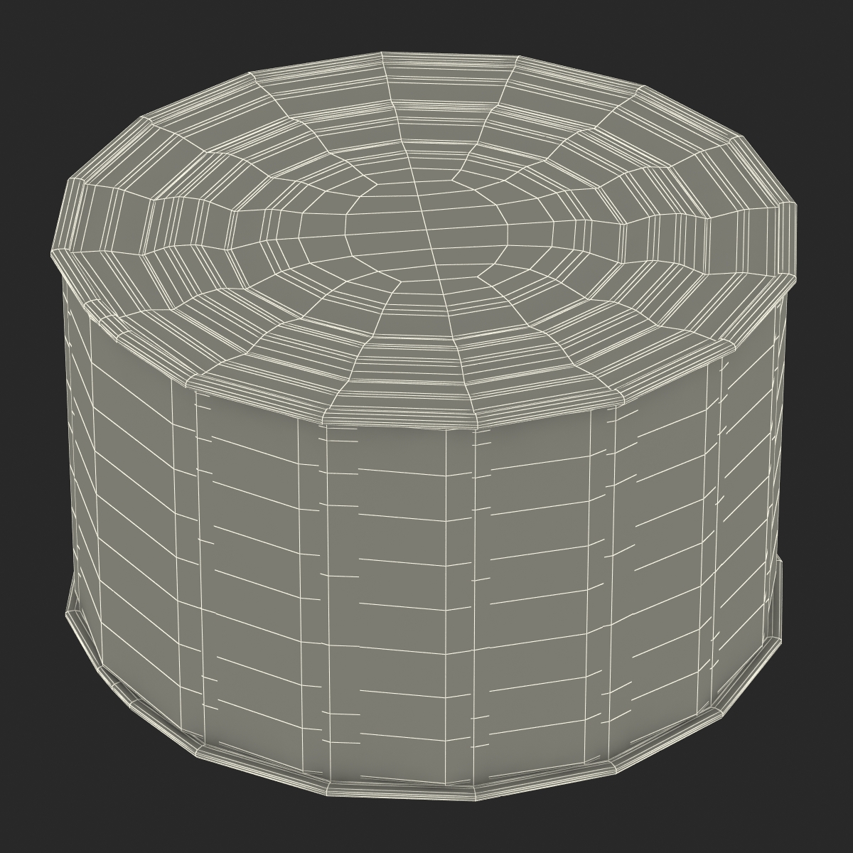 Dog Food Tin 5 3D model