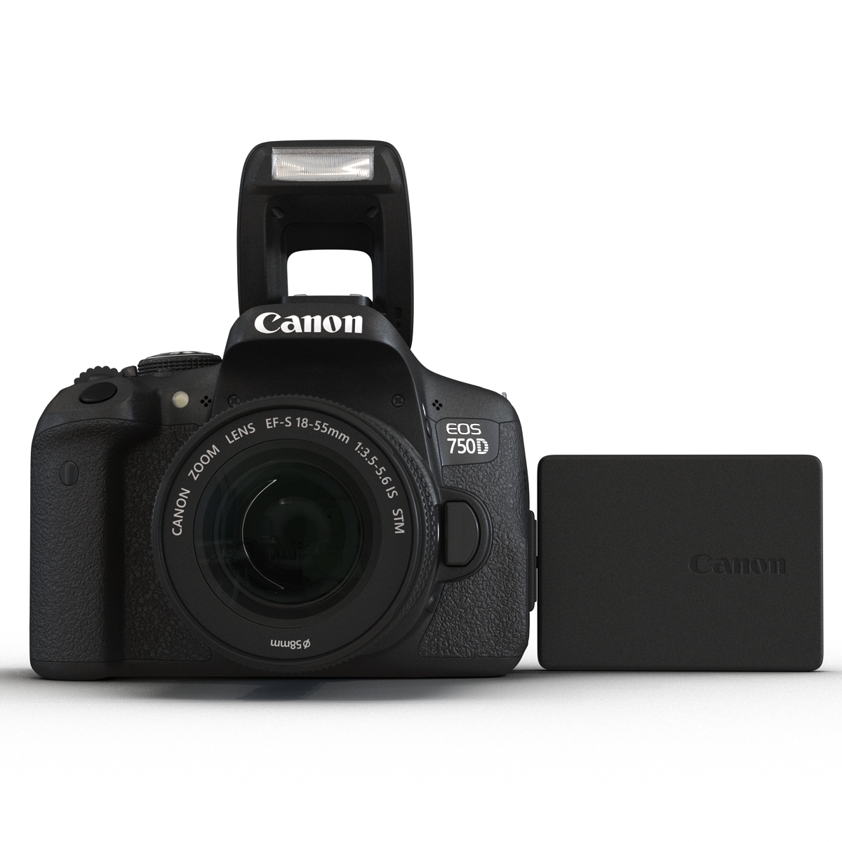 Canon EOS 750D 3D model