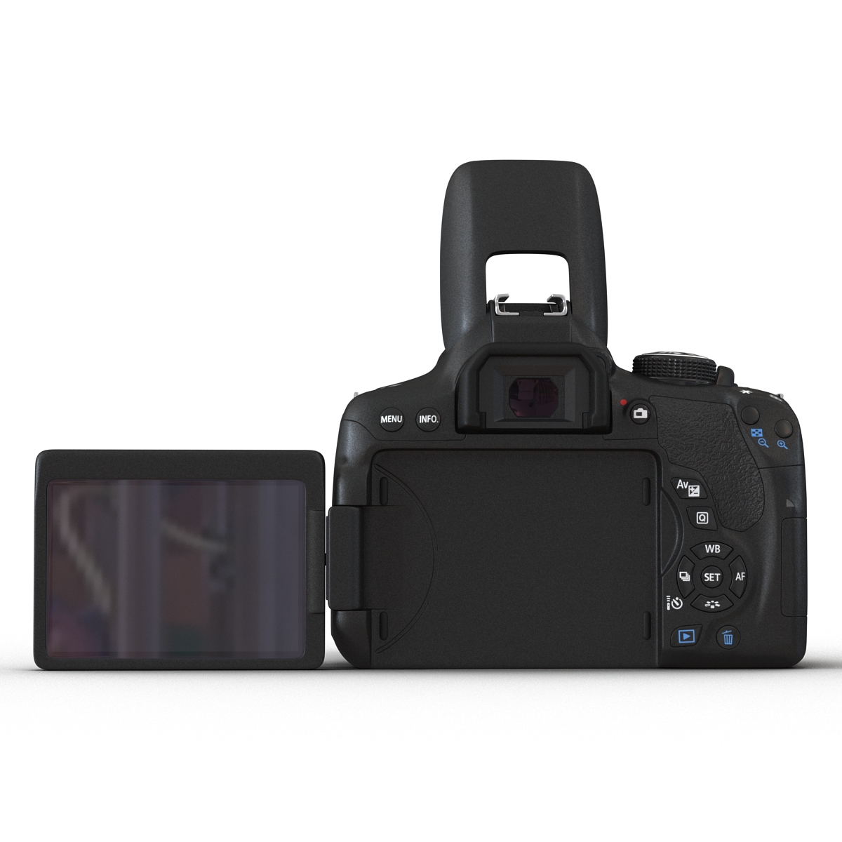 Canon EOS 750D 3D model