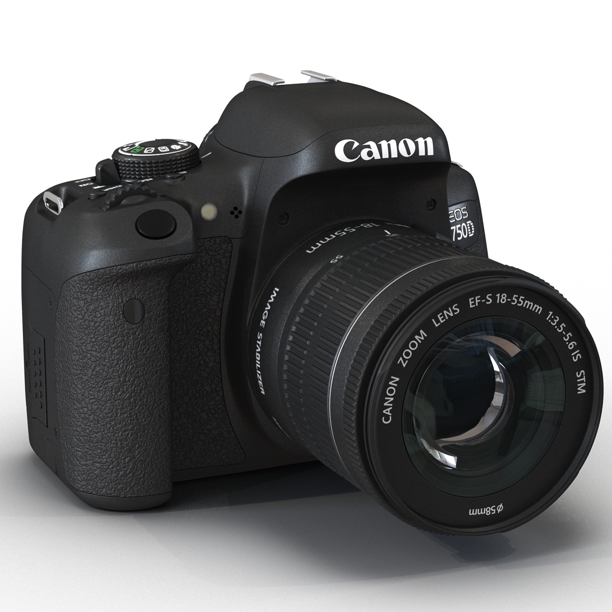 Canon EOS 750D 3D model