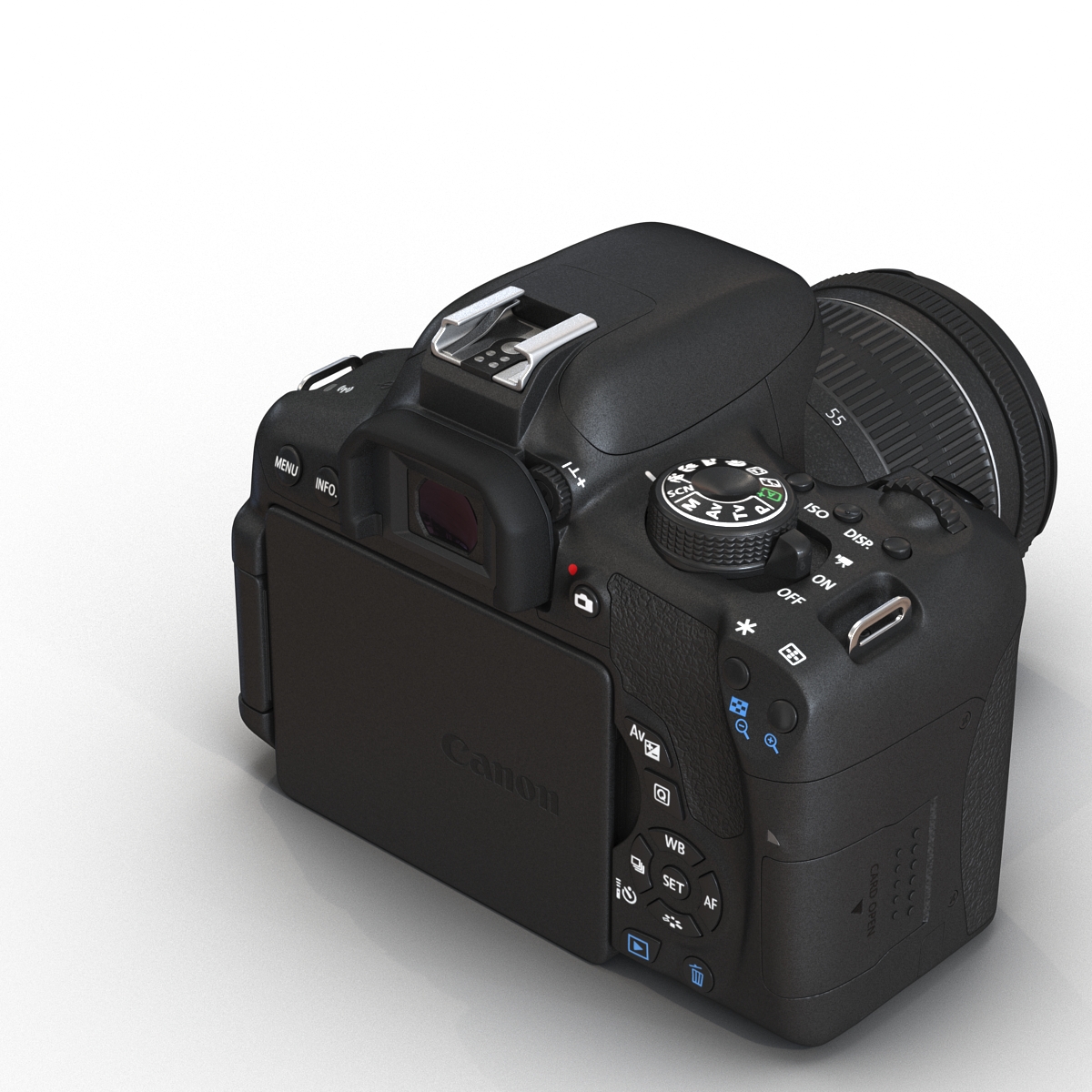 Canon EOS 750D 3D model