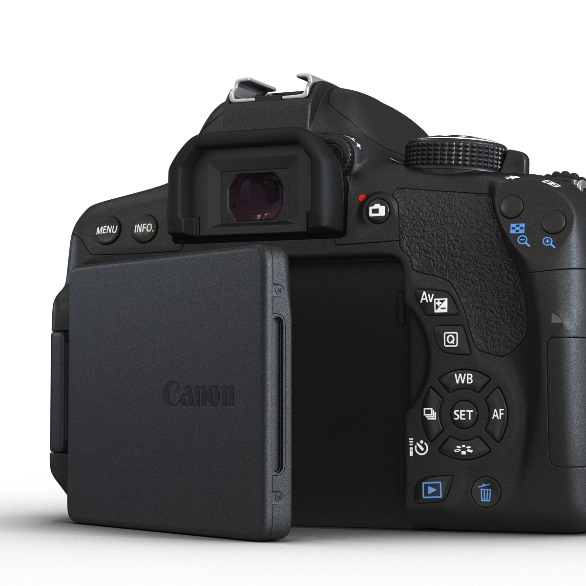 Canon EOS 750D 3D model