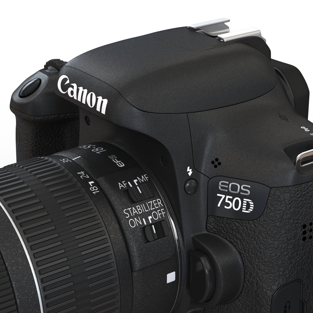 Canon EOS 750D 3D model