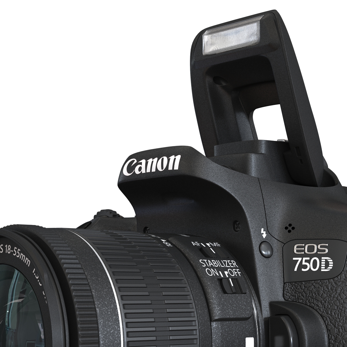 Canon EOS 750D 3D model