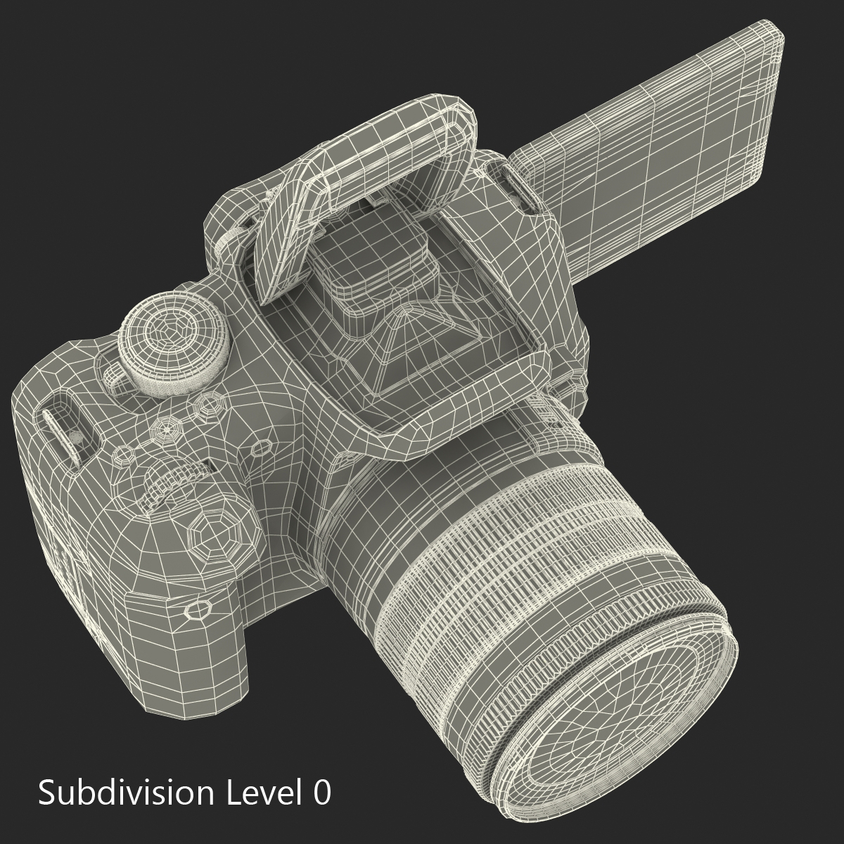 Canon EOS 750D 3D model