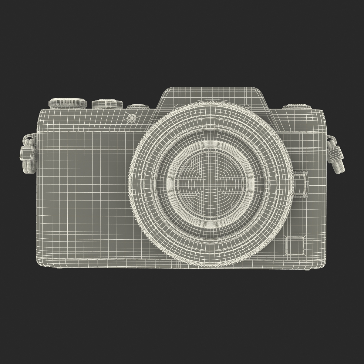 Panasonic DMC GF7 Rigged 3D model