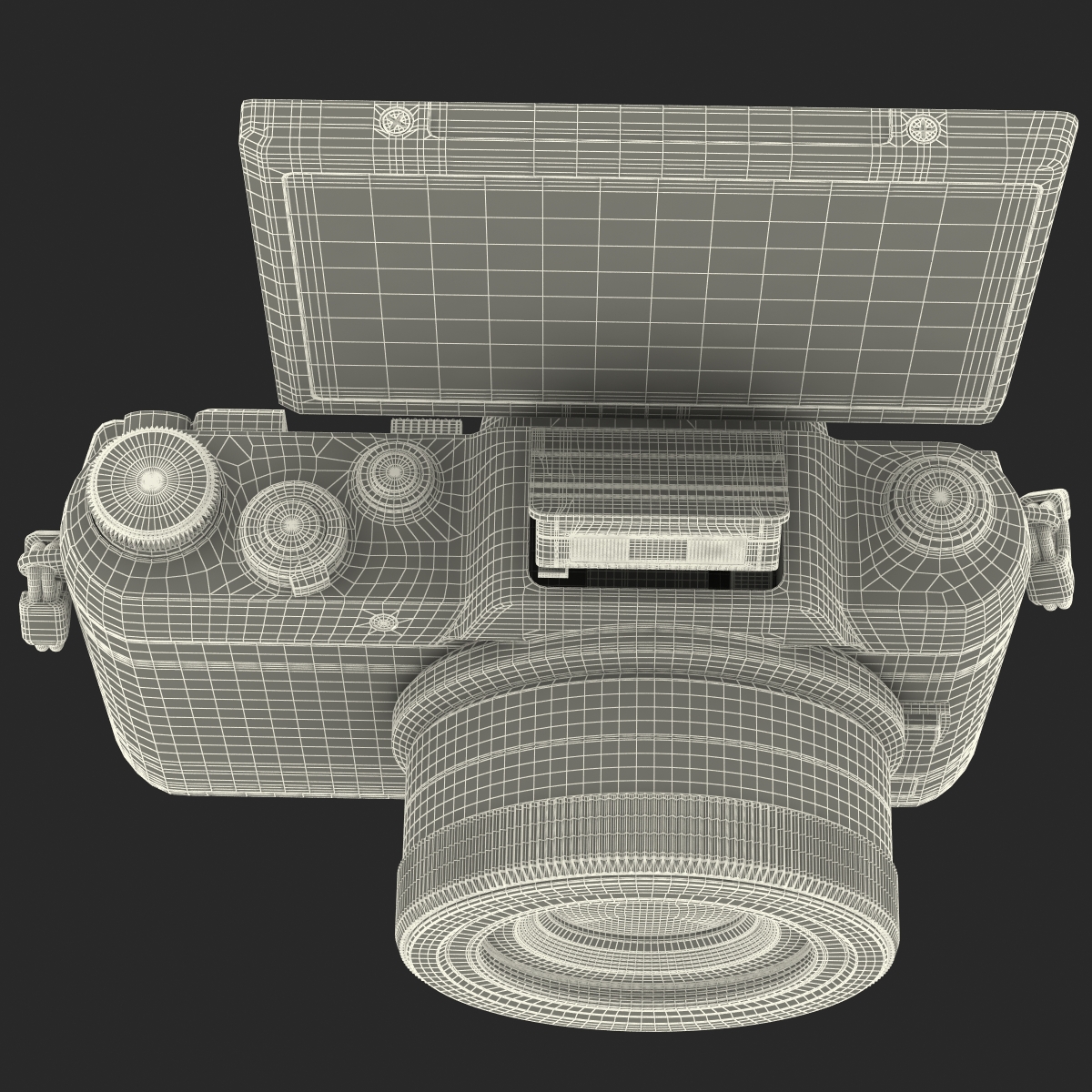 Panasonic DMC GF7 Rigged 3D model