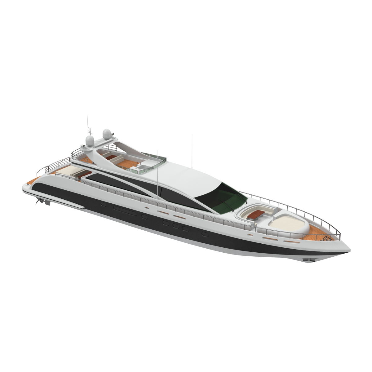 3D Motor Yacht 2 model