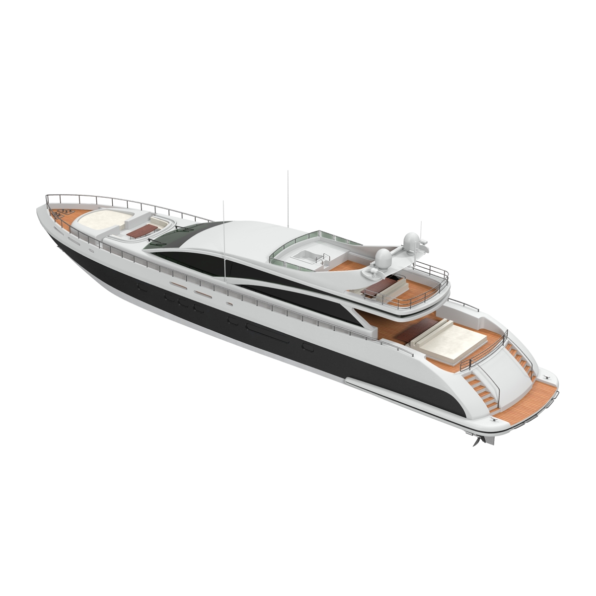 3D Motor Yacht 2 model