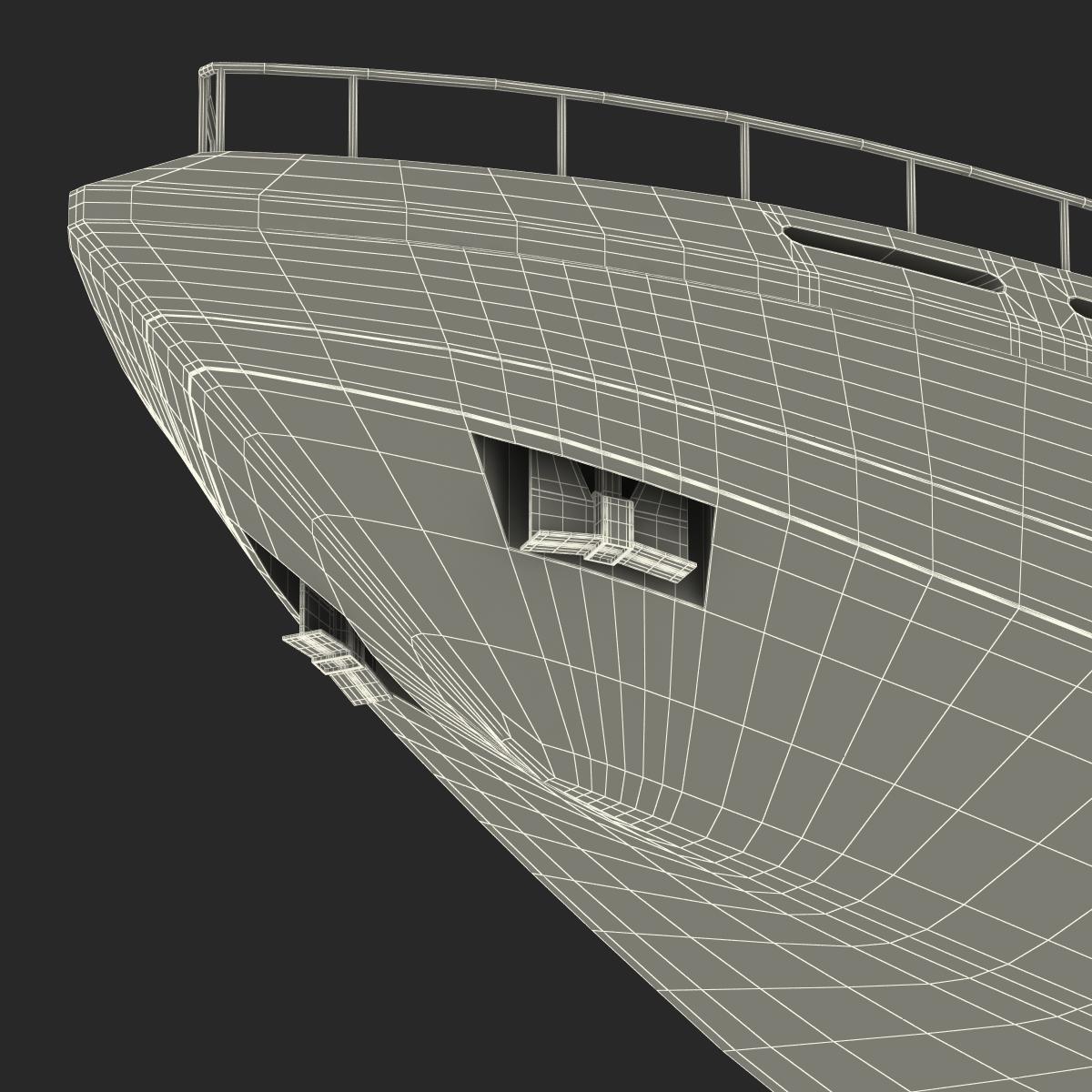 3D Motor Yacht 2 model