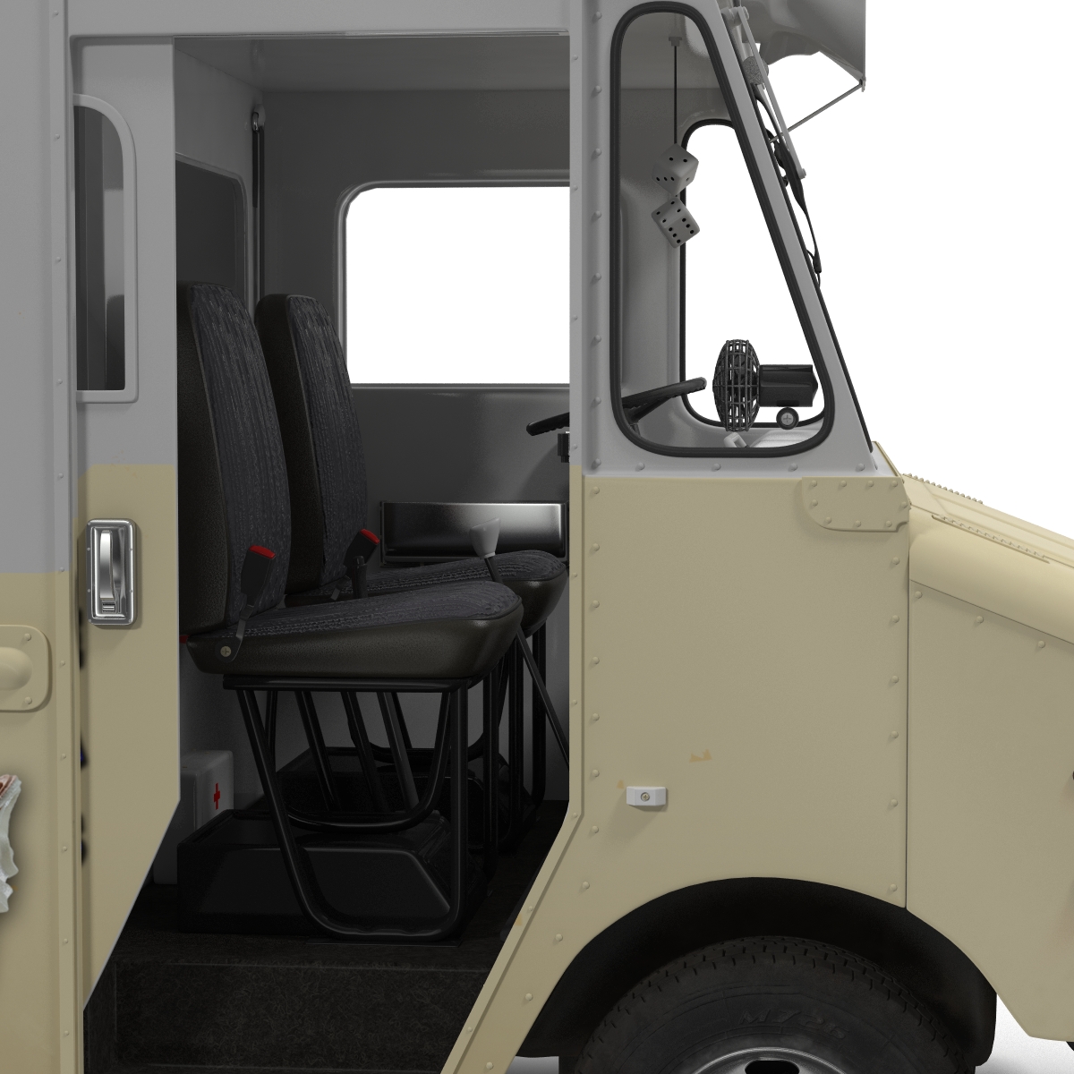 3D Ice Cream Van model