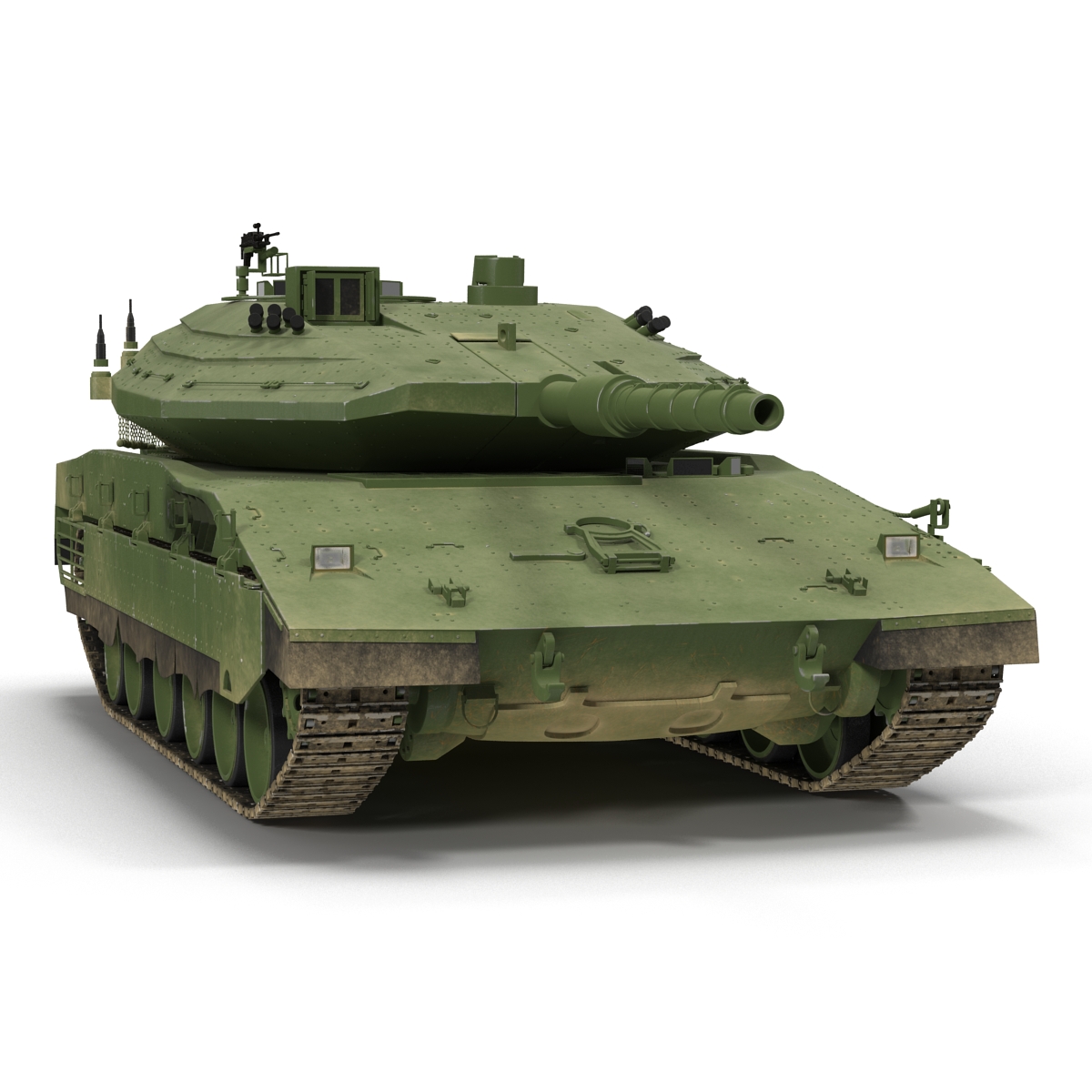 3D model Merkava Mk IV Rigged