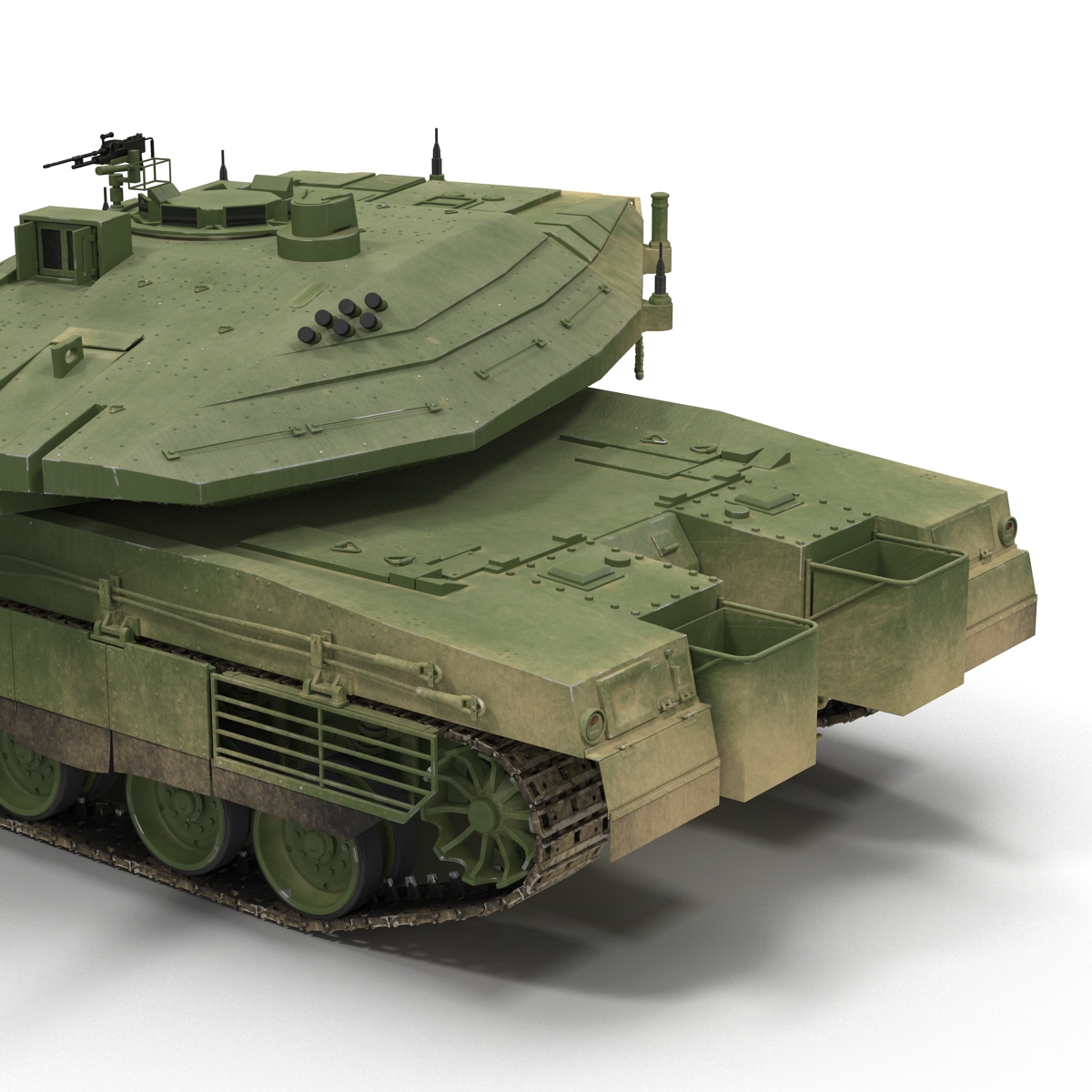 3D model Merkava Mk IV Rigged