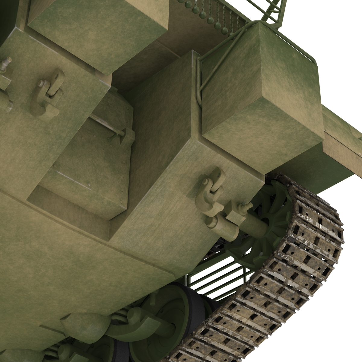 3D Merkava Mk IV model