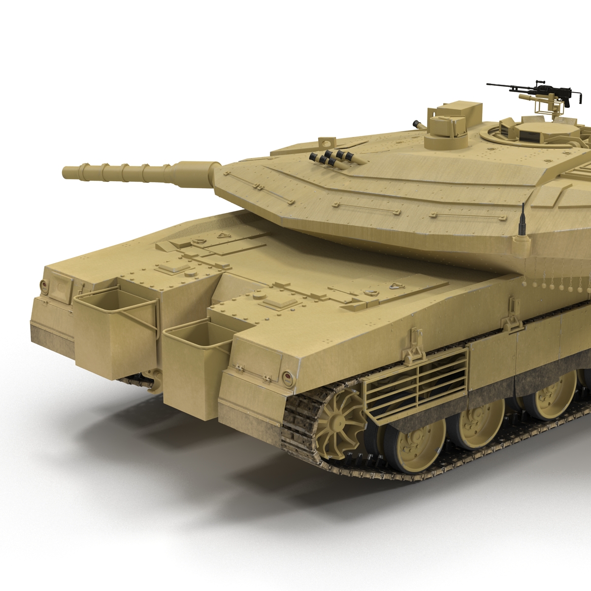 Merkava Mk IV 2 Rigged 3D