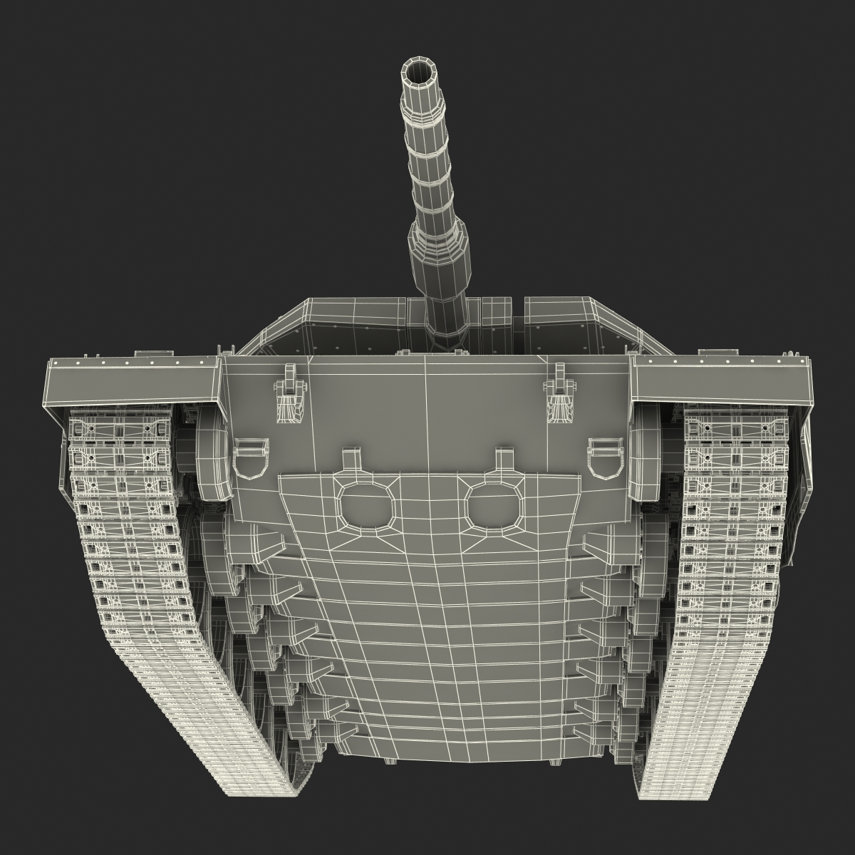 Merkava Mk IV 2 Rigged 3D