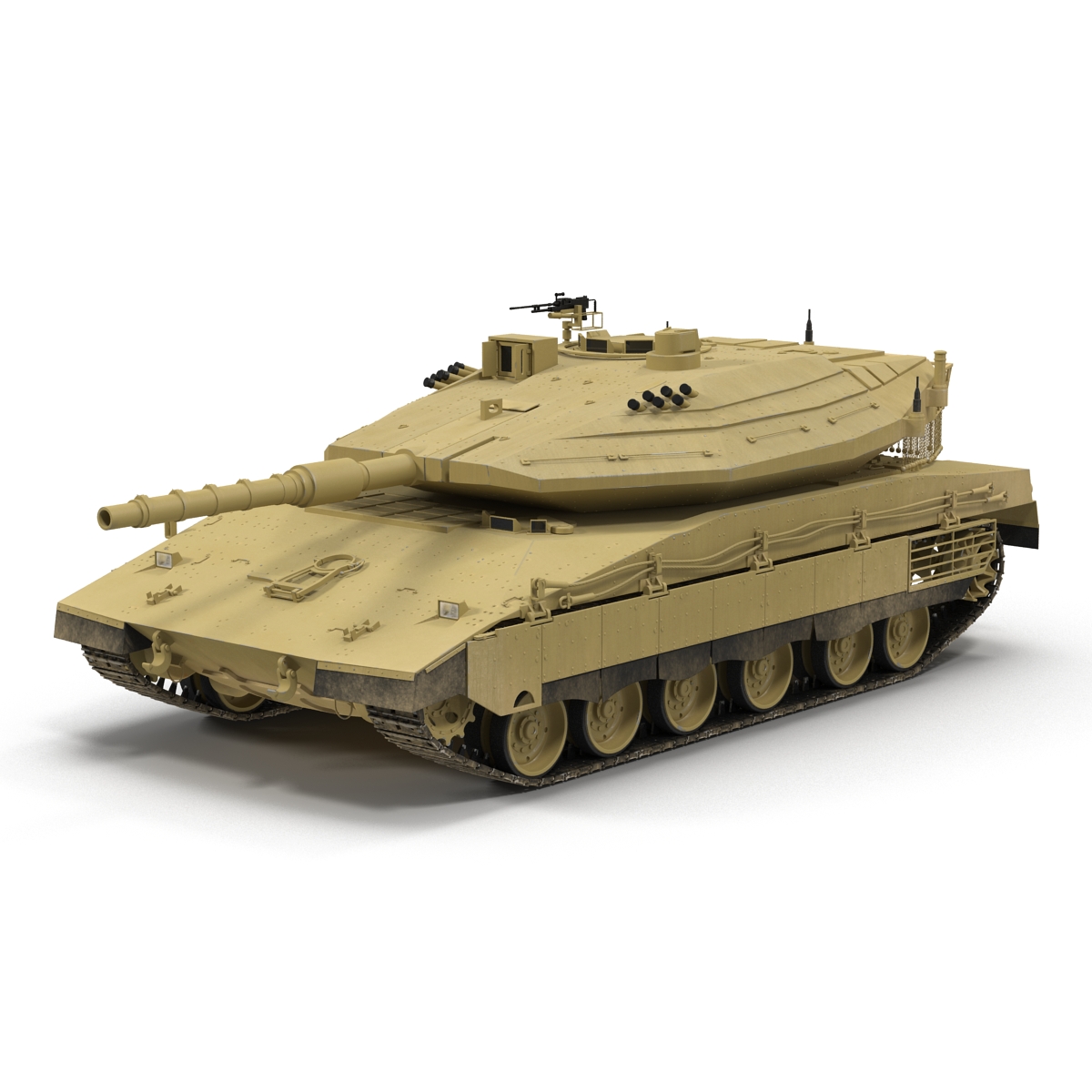 3D model Merkava Mk IV 2