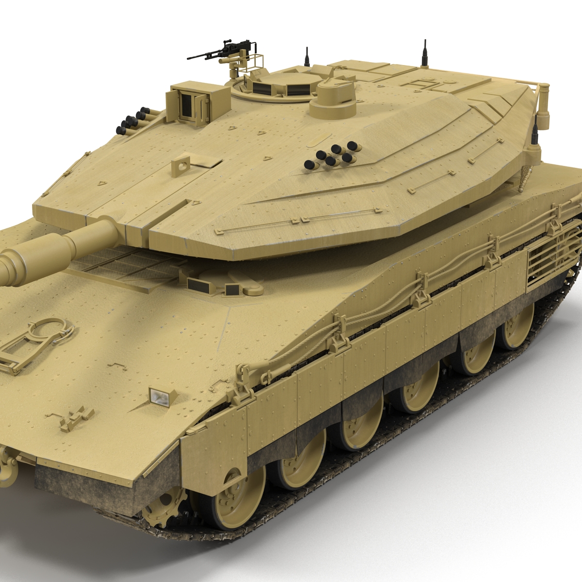 3D model Merkava Mk IV 2