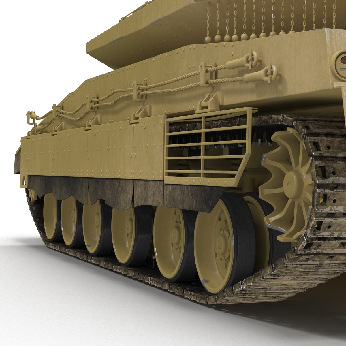 3D model Merkava Mk IV 2