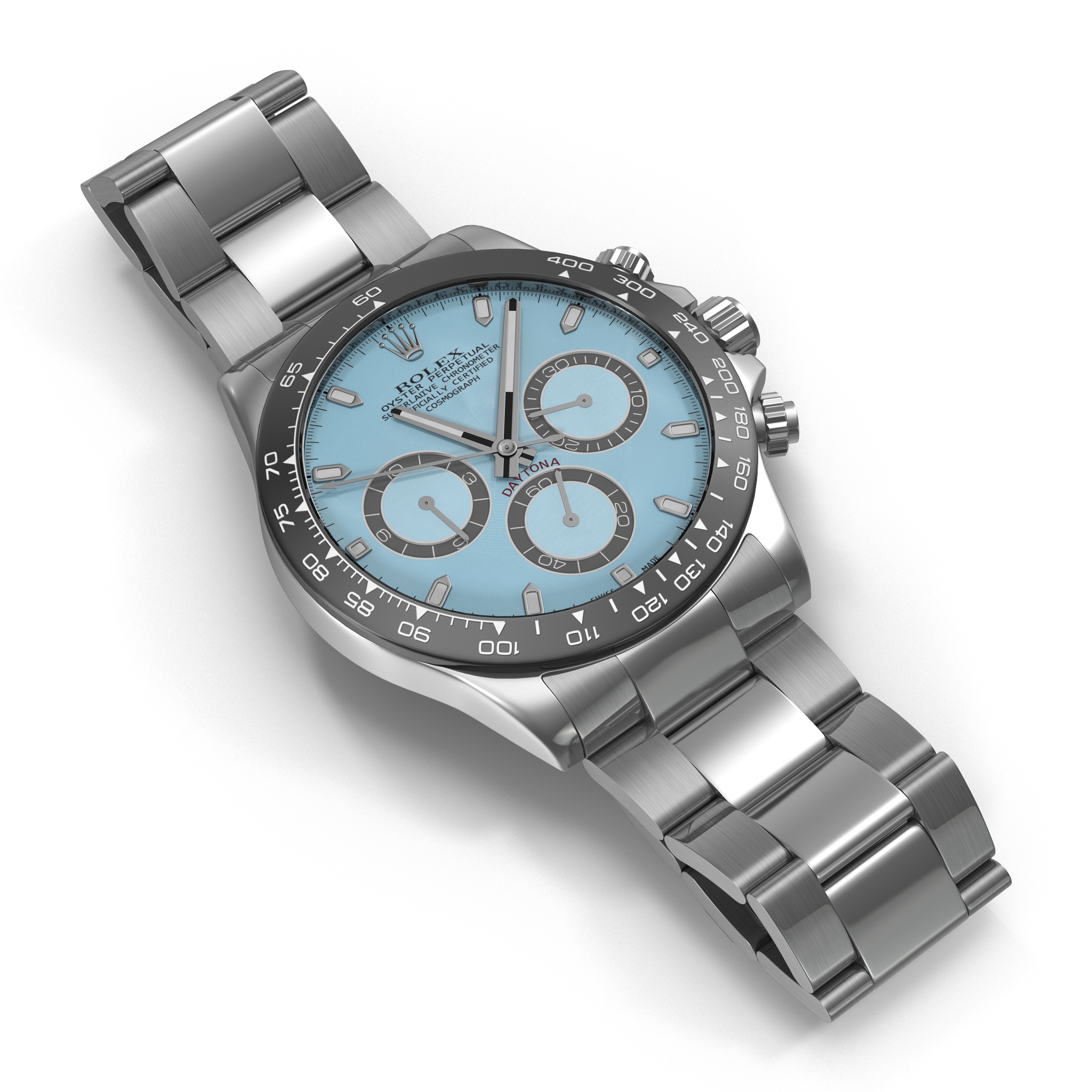 Rolex Cosmograph Daytona Blue Dial 3D model