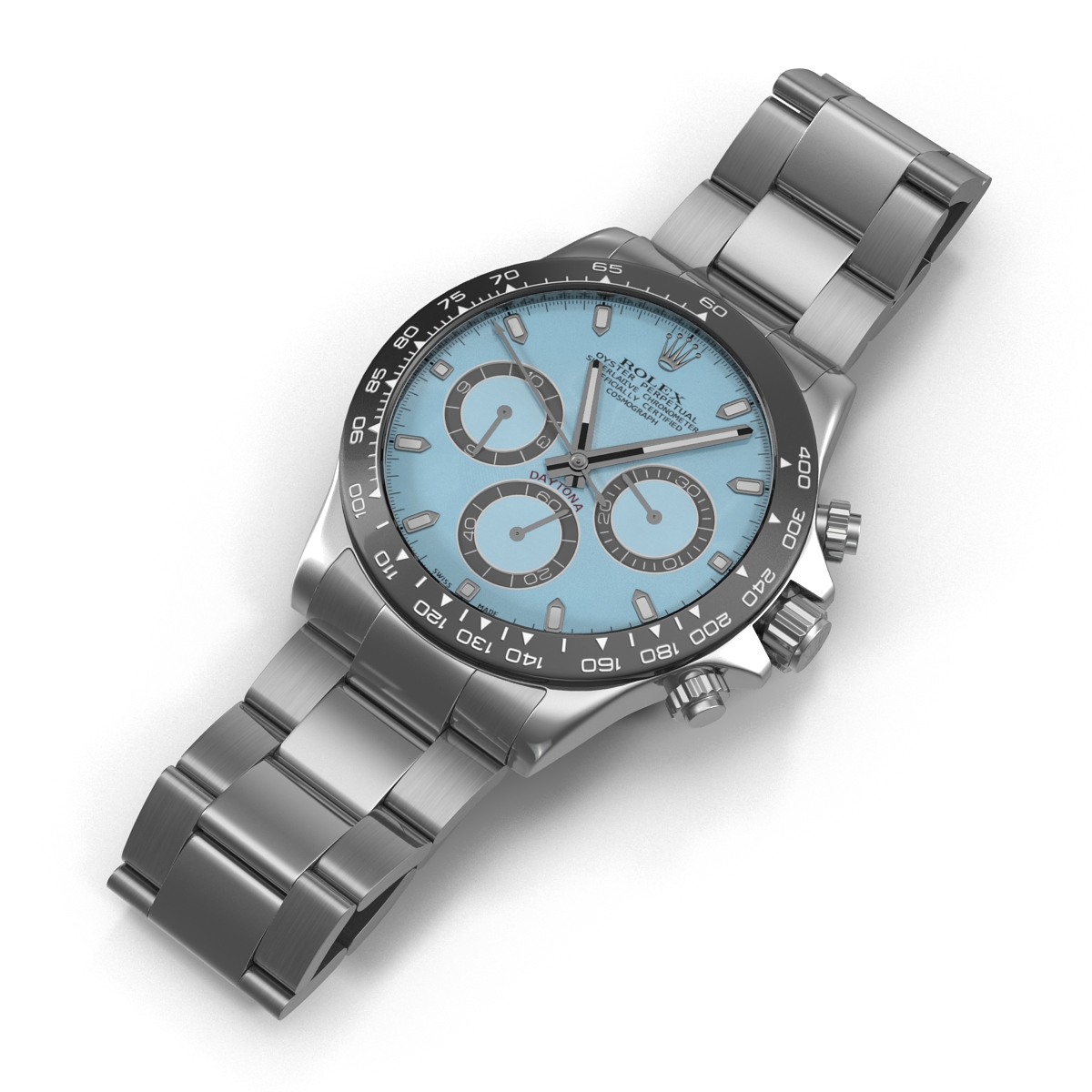 Rolex Cosmograph Daytona Blue Dial 3D model