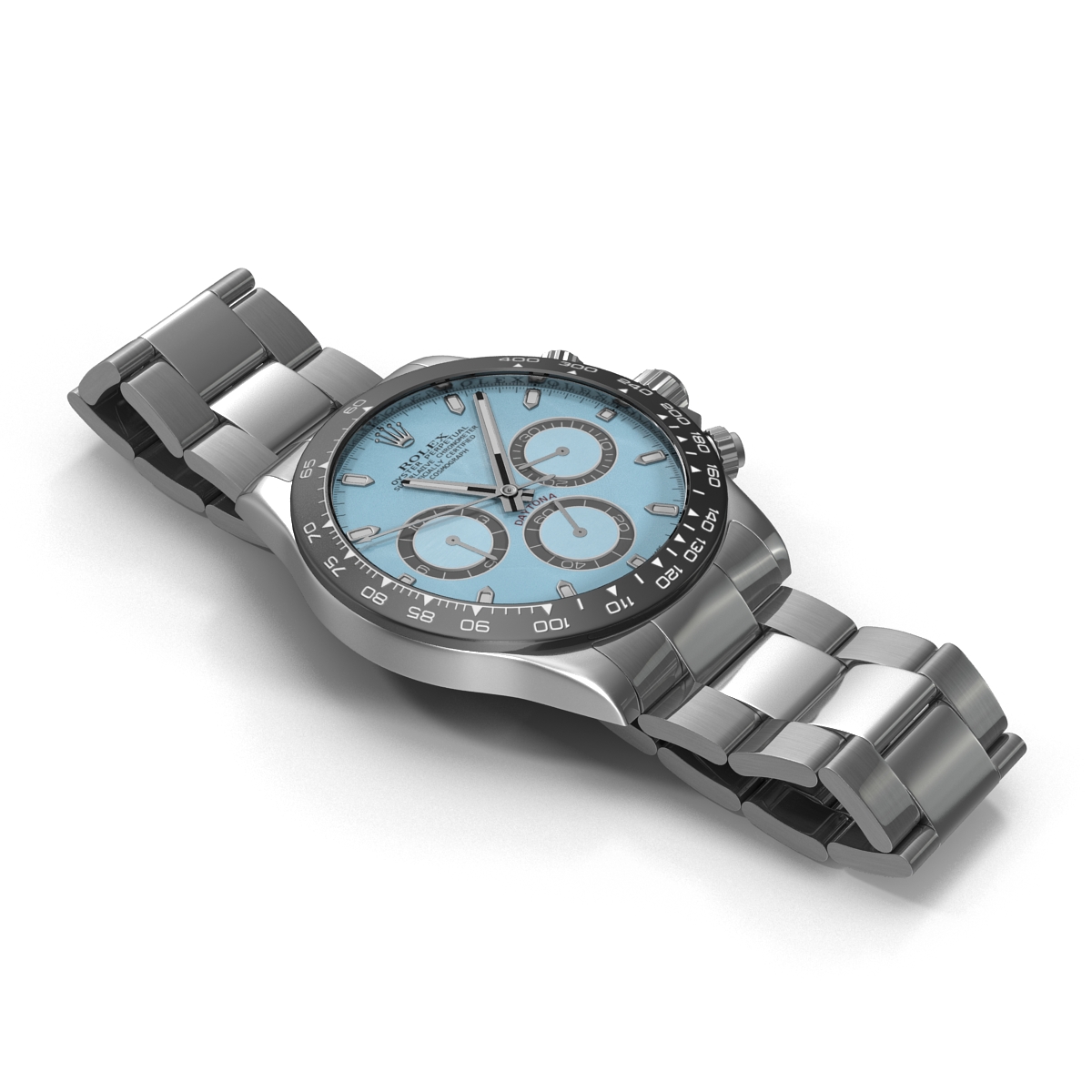 Rolex Cosmograph Daytona Blue Dial 3D model