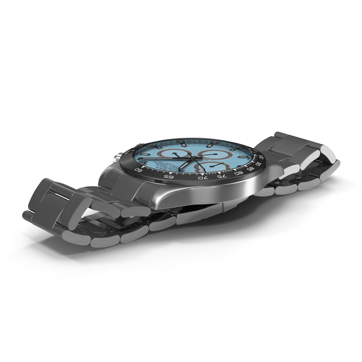 Rolex Cosmograph Daytona Blue Dial 3D model