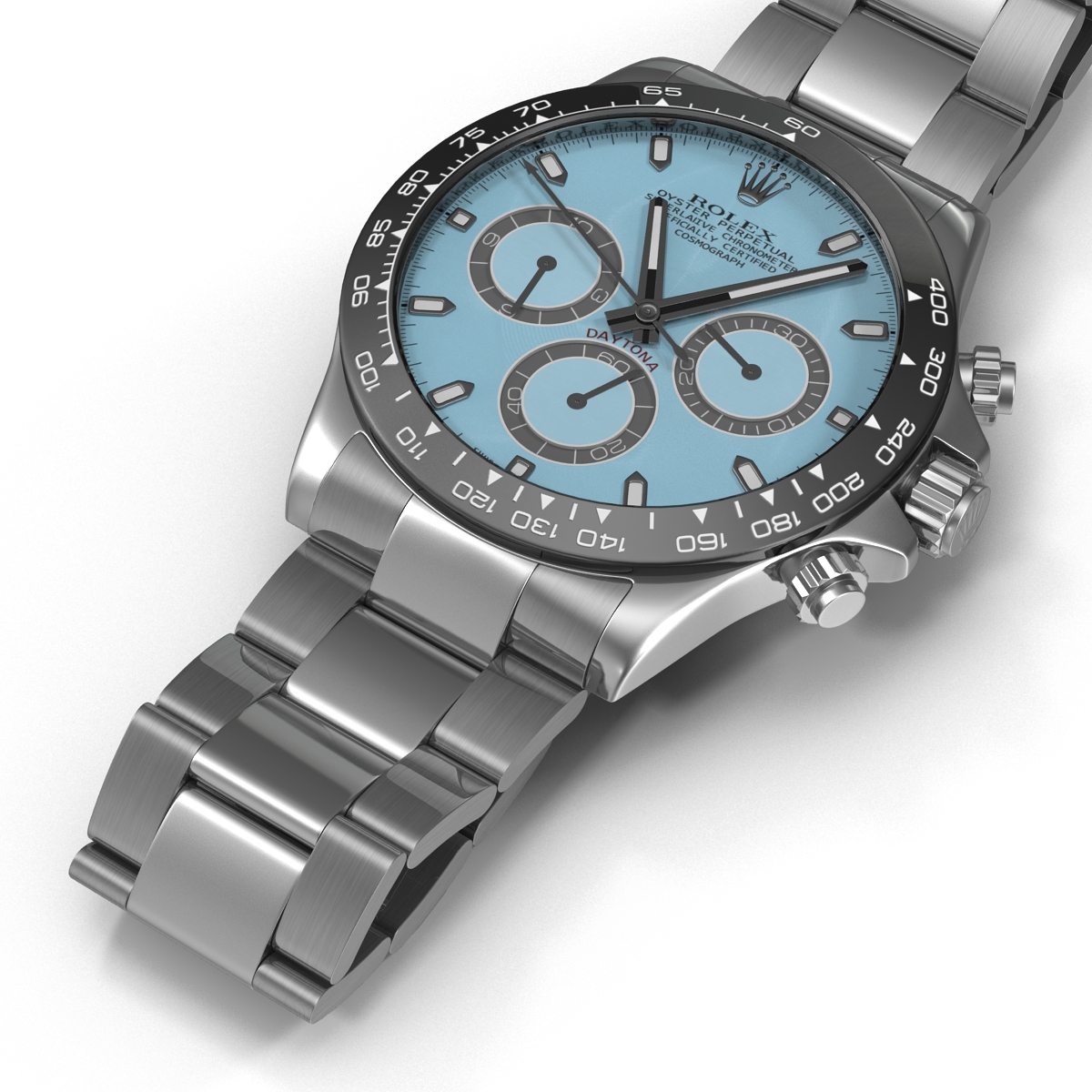 Rolex Cosmograph Daytona Blue Dial 3D model