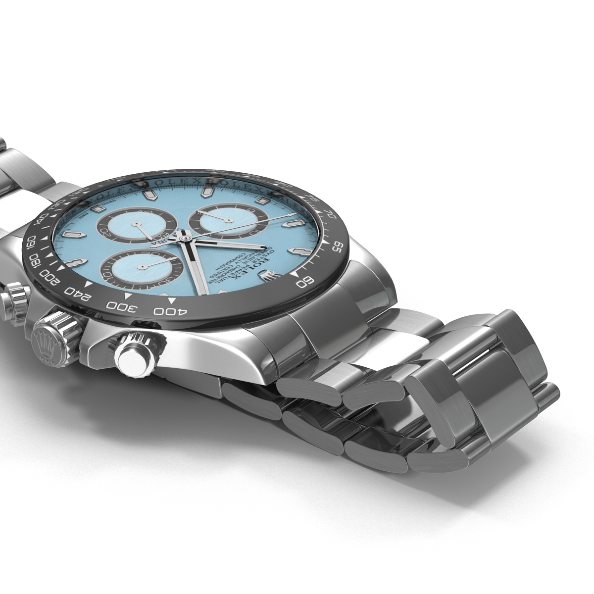 Rolex Cosmograph Daytona Blue Dial 3D model