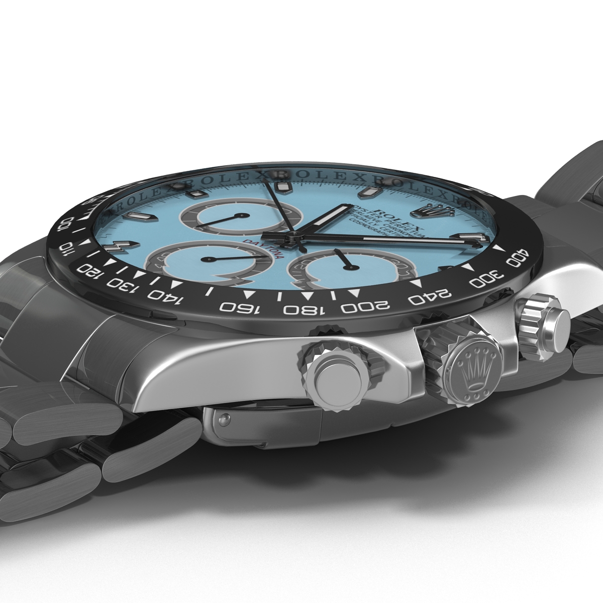 Rolex Cosmograph Daytona Blue Dial 3D model