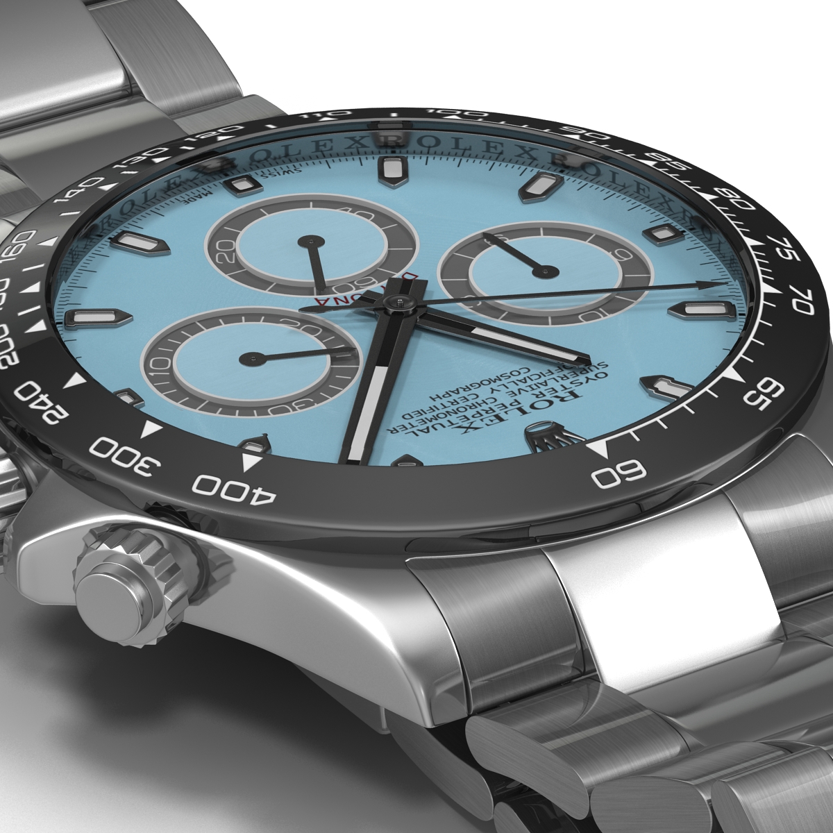 Rolex Cosmograph Daytona Blue Dial 3D model