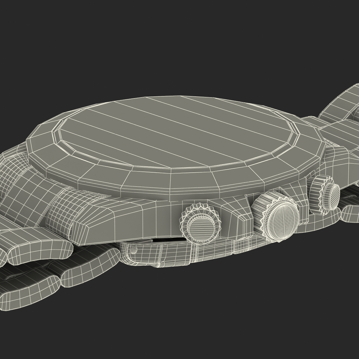 Rolex Cosmograph Daytona Blue Dial 3D model