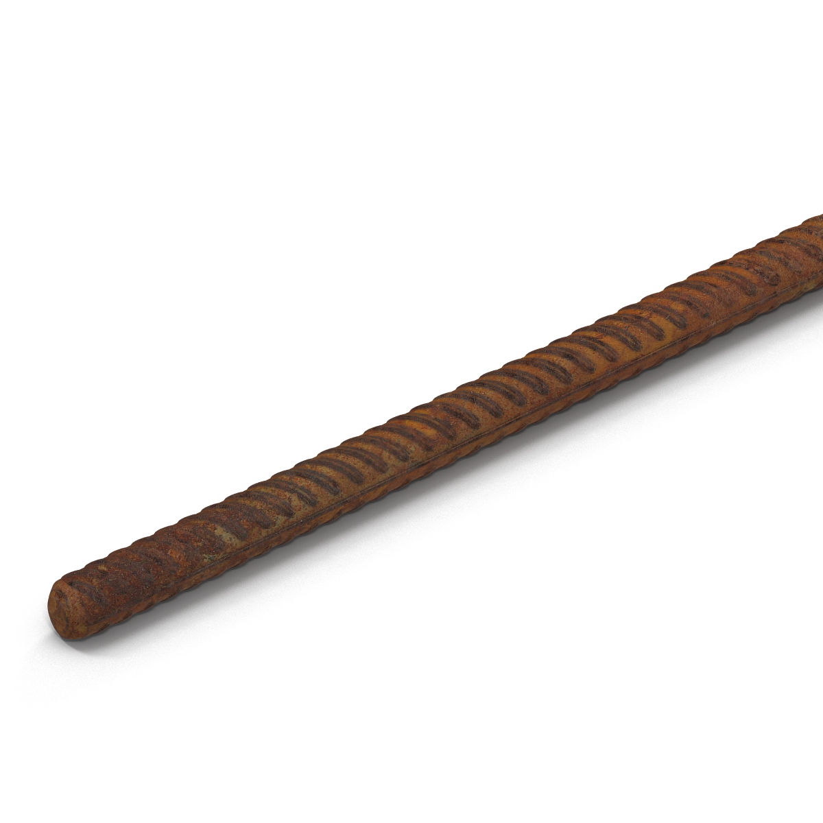 Sreel Rusty Rebar 2 3D model