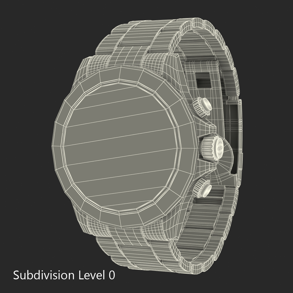 3D Daytona Rolex White Dial 2