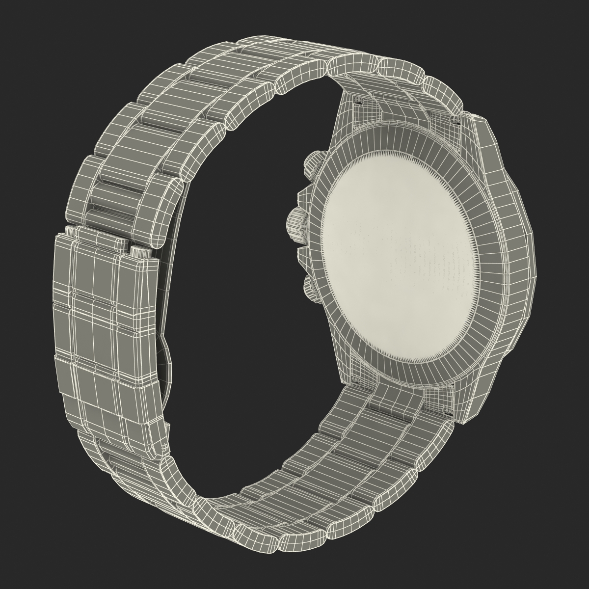 3D Daytona Rolex White Dial 2