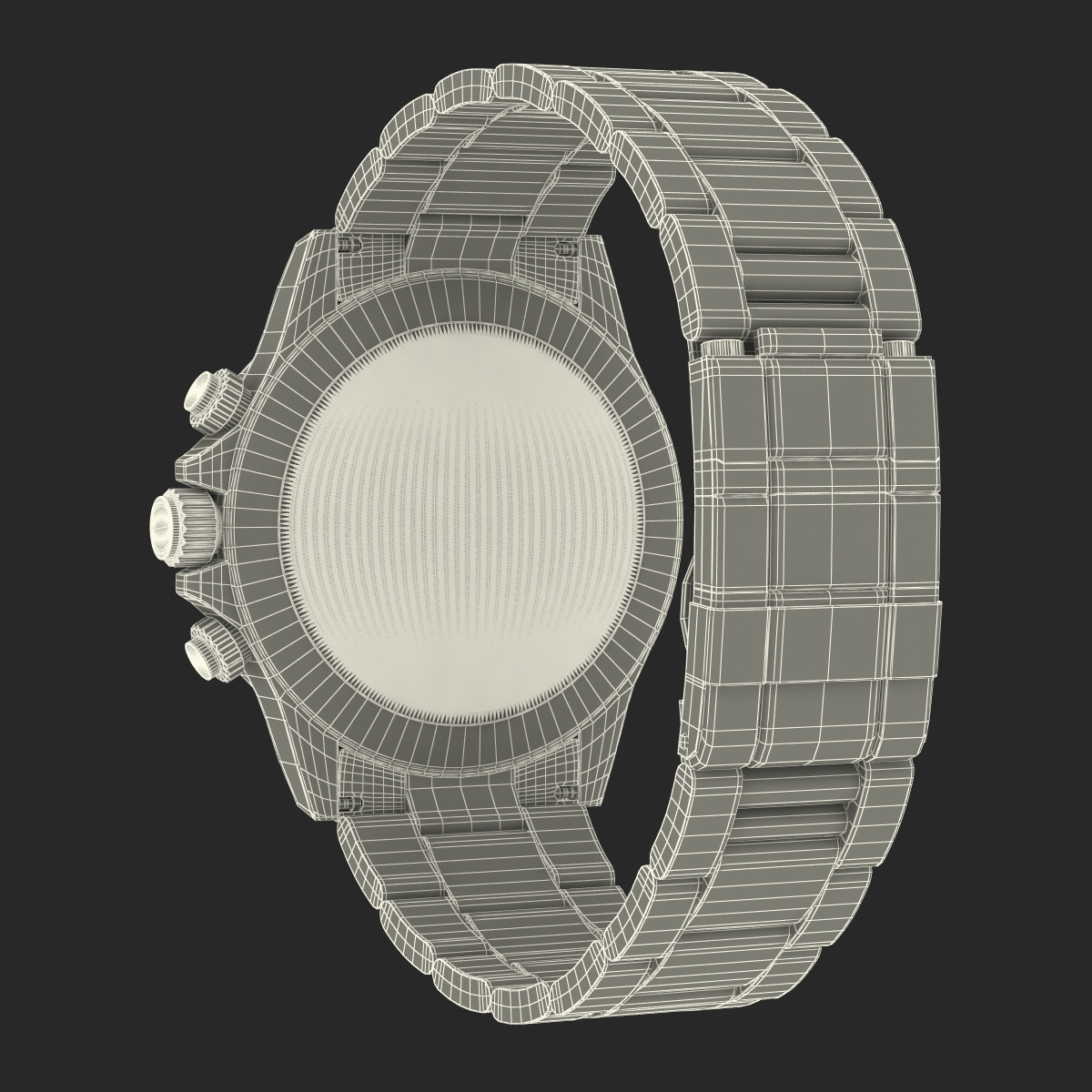 3D Daytona Rolex White Dial 2