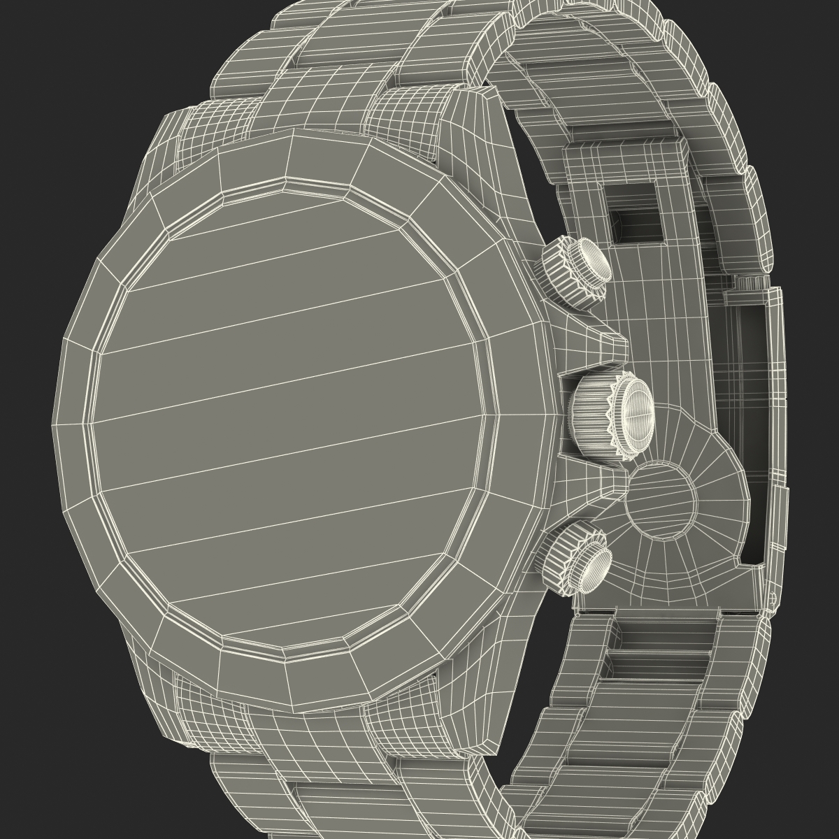 3D Daytona Rolex White Dial 2